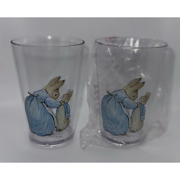 Pottery Barn Kids Peter Rabbit Beatrix Potter Acrylic Cups - Picture 3 of 10